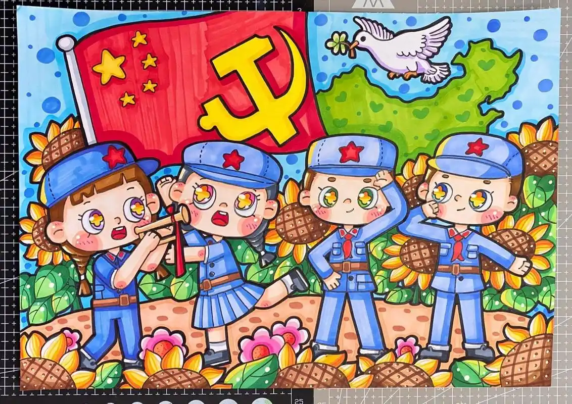 分享原创作品《颂歌献给党》 曾记得,万里长征的路上,硝烟弥漫的战场