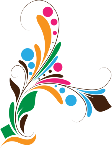 彩色彩色装饰花纹