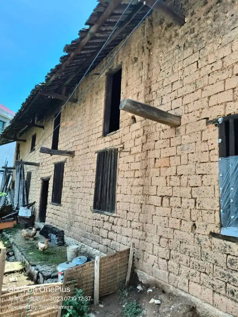 土坯房,年代感.# - 抖音