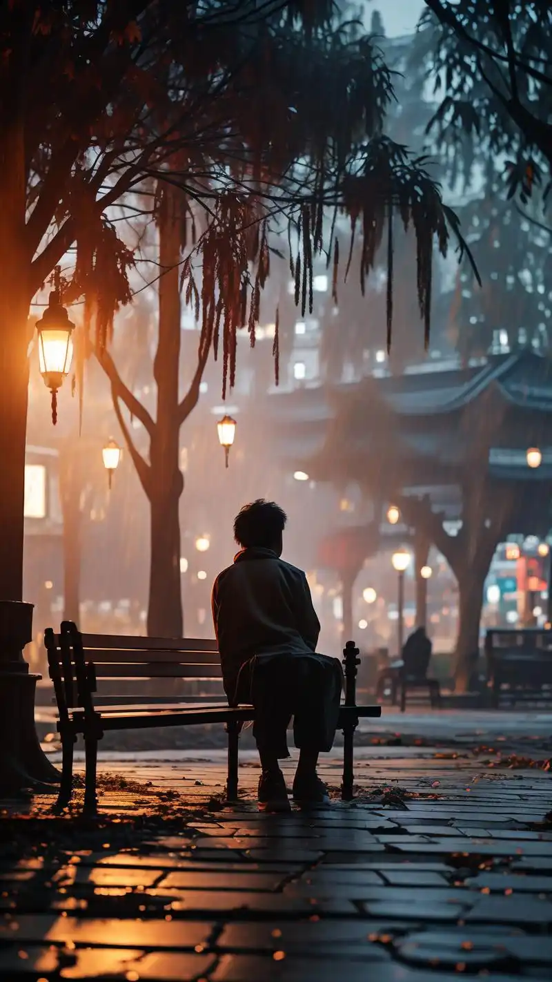 孤独男生的伤感世界92 在这个喧嚣的世界里,总有些时刻我们感到孤独