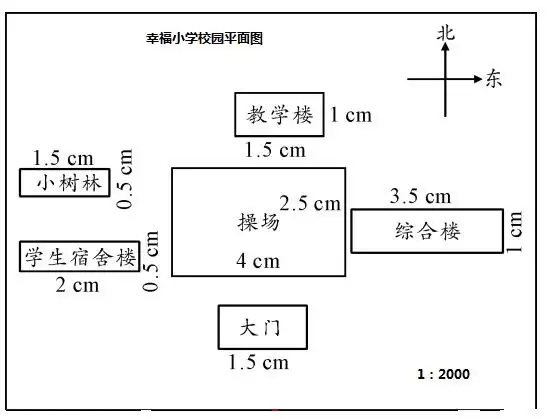 绘制校园平面图.