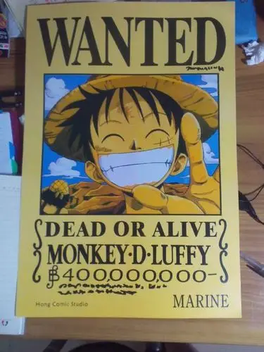 海贼王路飞悬赏令.