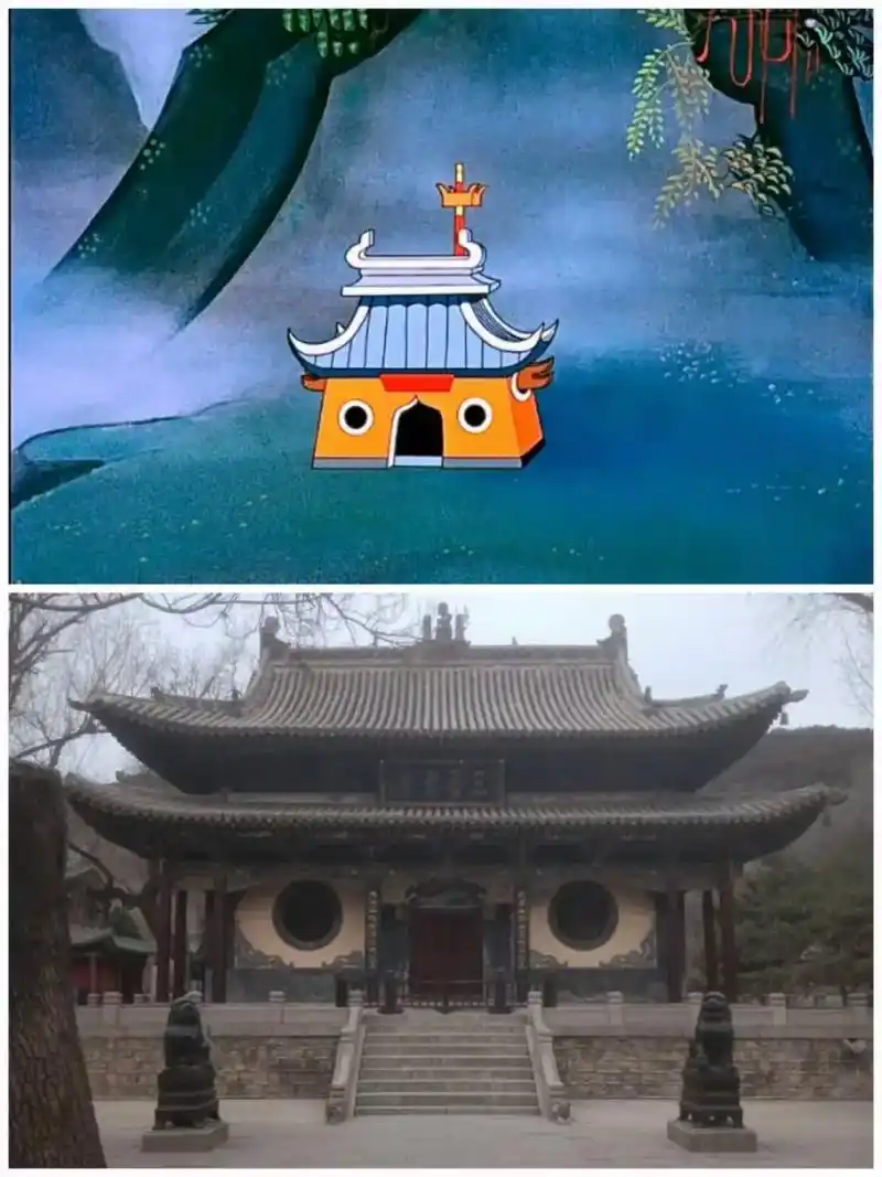 打卡山西晋祠.晋祠水镜台,82版西游记中孙大圣变的小土地庙, - 抖音