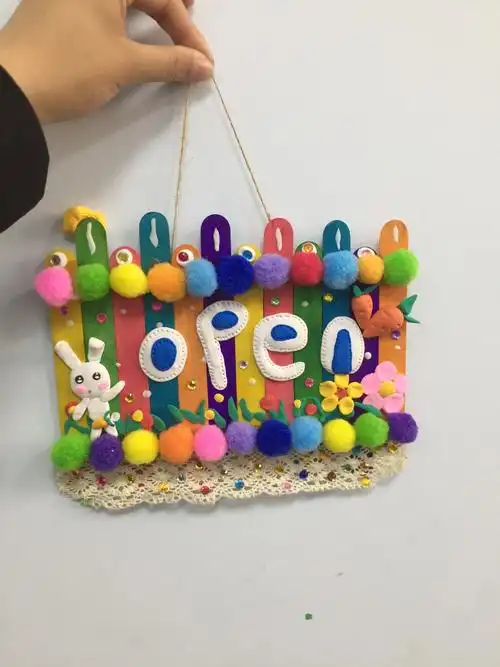 广武路宫老师-创意素描班-《手工-门牌》