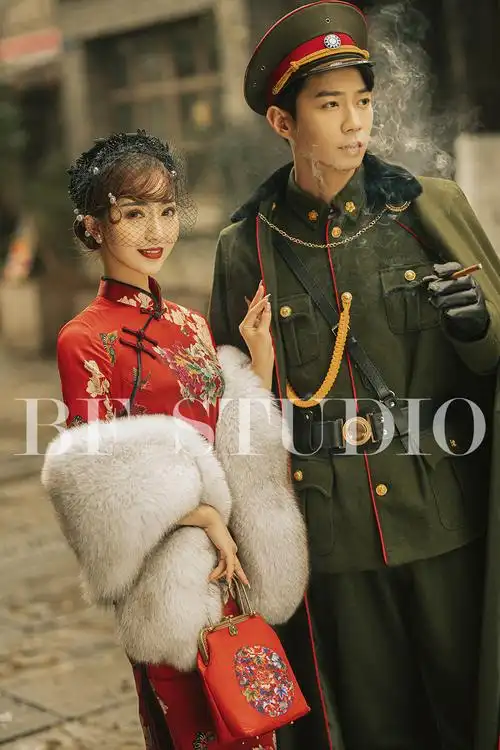 【民国婚纱照】电影剧情风 军阀太太