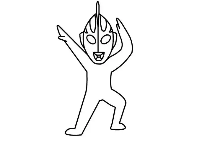 盖亚奥特曼怎么画