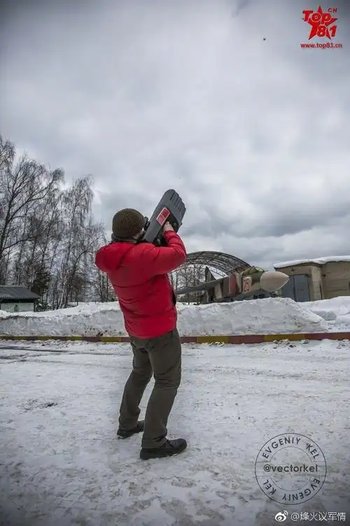 外形科幻的俄罗斯量产型stupor电磁干扰枪专打无人机