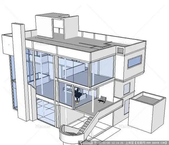 史密斯住宅su模型