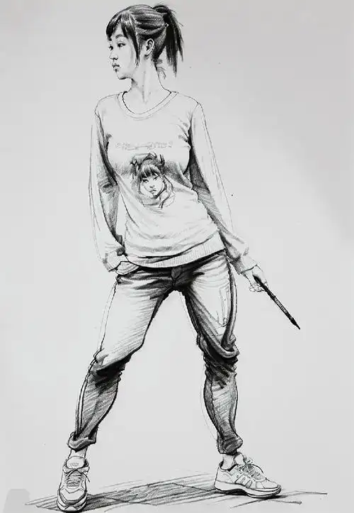 美术高考备考指南速写人物临摹的有效方法