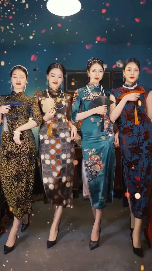 当初的90年代,到底是什么样的?#旗袍