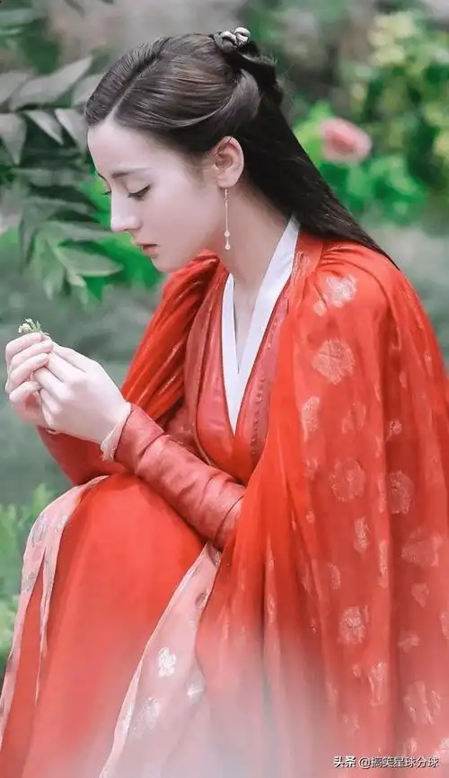 原创盘点了古装剧里迪丽热巴的红衣每一件都喜欢