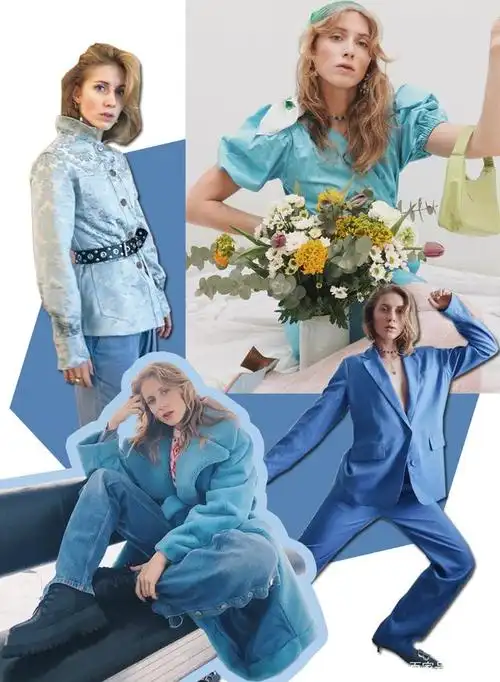 蓝色是laura tnder最喜欢的一个颜色,她的私服里,10天有8天都身上带蓝