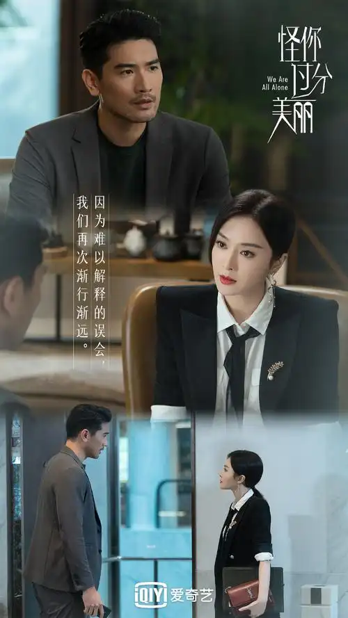 《怪你过分美丽》拼接文字剧照图片_电视剧_美桌网