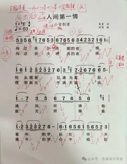 从0学简谱乐理精讲,太容易学会了!附带乐理笔记!