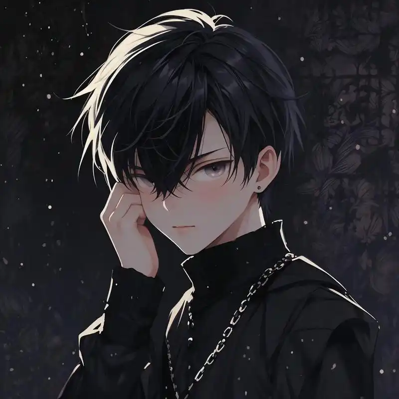 94病娇暗黑系男头像92 探索黑暗中的魅惑,病娇男生的神秘世界.