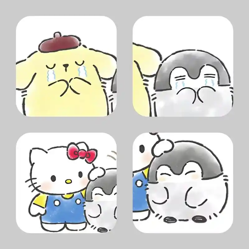 我想和你看最美的风景#情侣头像 #三丽鸥 #库洛米#帕恰狗# - 抖音