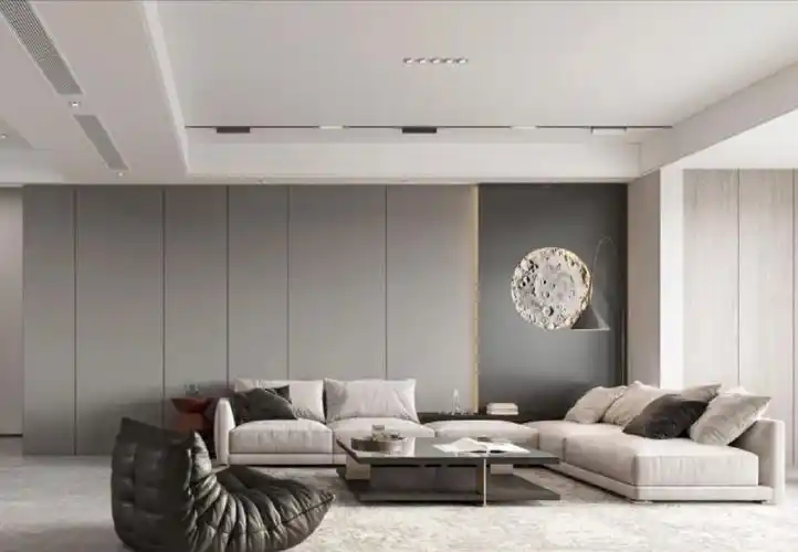 现代极简风装修简洁有力静默无声