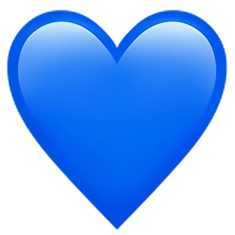 蓝色爱心是什么意思