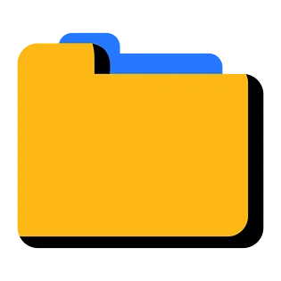 卡通精美常用图标文件夹