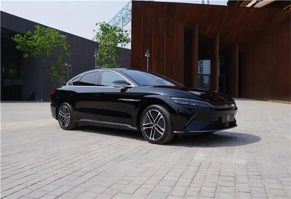 2021款的比亚迪汉ev标准续航版,在优惠下来的情况下,然后免掉购置税