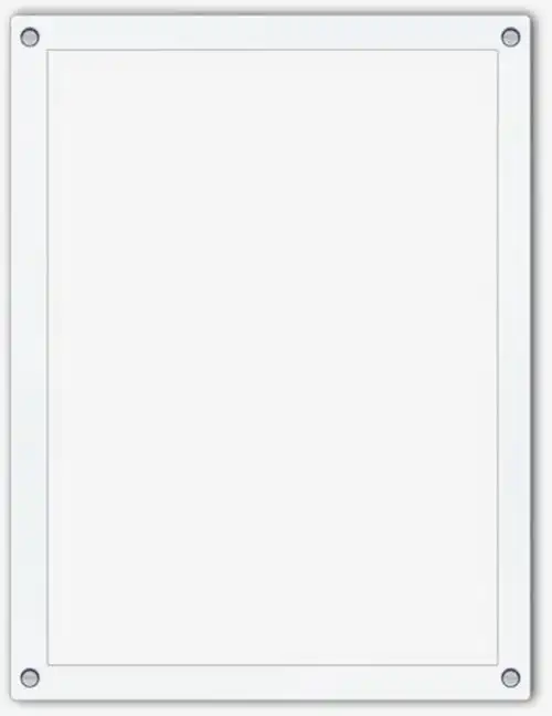 玻璃质感透明相框素材免费下载_觅元素