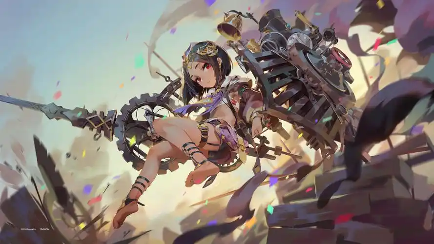 手绘二次元动漫原画图片桌面壁纸高清大图预览1920x1080_卡通动漫下载