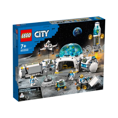 乐高lego积木60350月球研究基地7岁男孩儿童玩具生日礼物