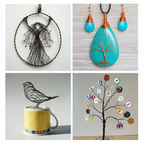 手工铁丝彩色铝线diy工艺品铁艺模型字母百变铁丝