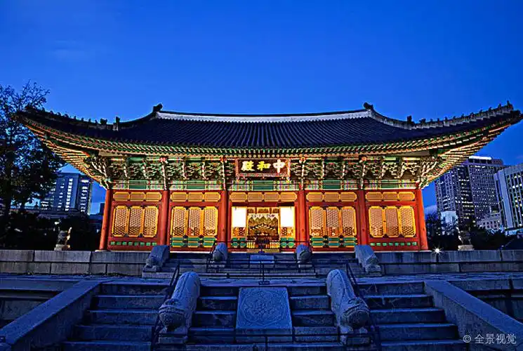 景福宫_勤政殿_首尔_韩国_图片大全—全景创意图库(quanjing.