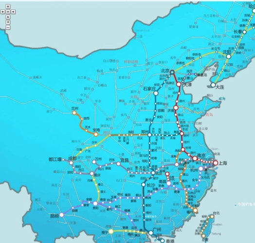 高铁线路图_文档下载