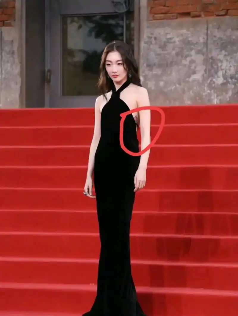 周冬雨突然冲上热搜,只因为她出席红毯活动时,网友们发现她胸口有大片