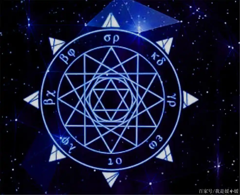 12星座专属的五芒星魔法阵,我是摩羯,看看你的是什么?