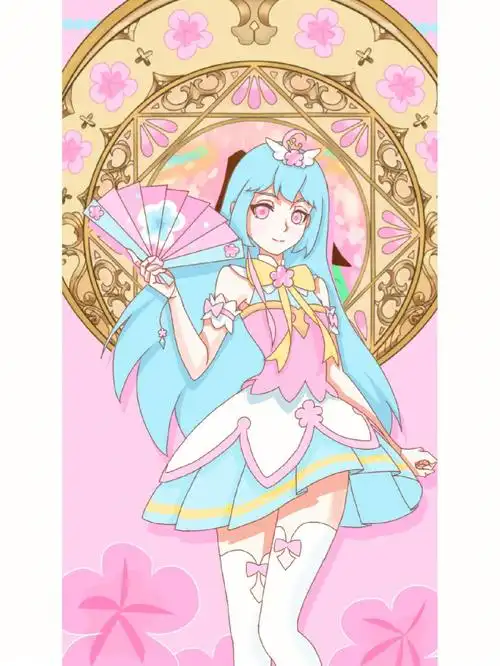 19(双鱼座)守护花:樱花精灵王(落樱)p6身份:仁爱花仙魔法使者武器:兰