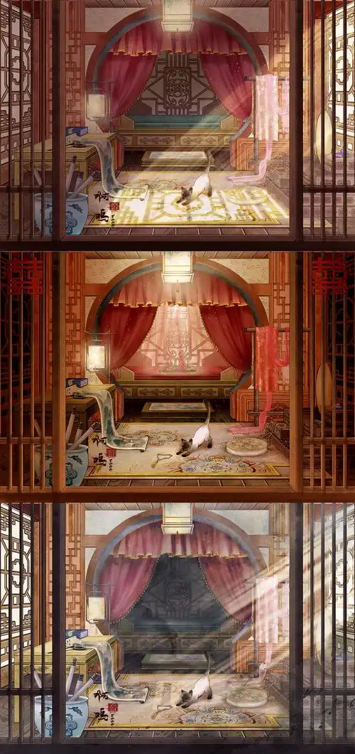 古风场景1|插画|创作习作|啊呜wuu - 原创作品 - 站酷 (zcool)