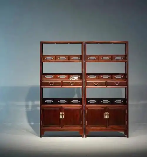 明式书架两件套酸枝