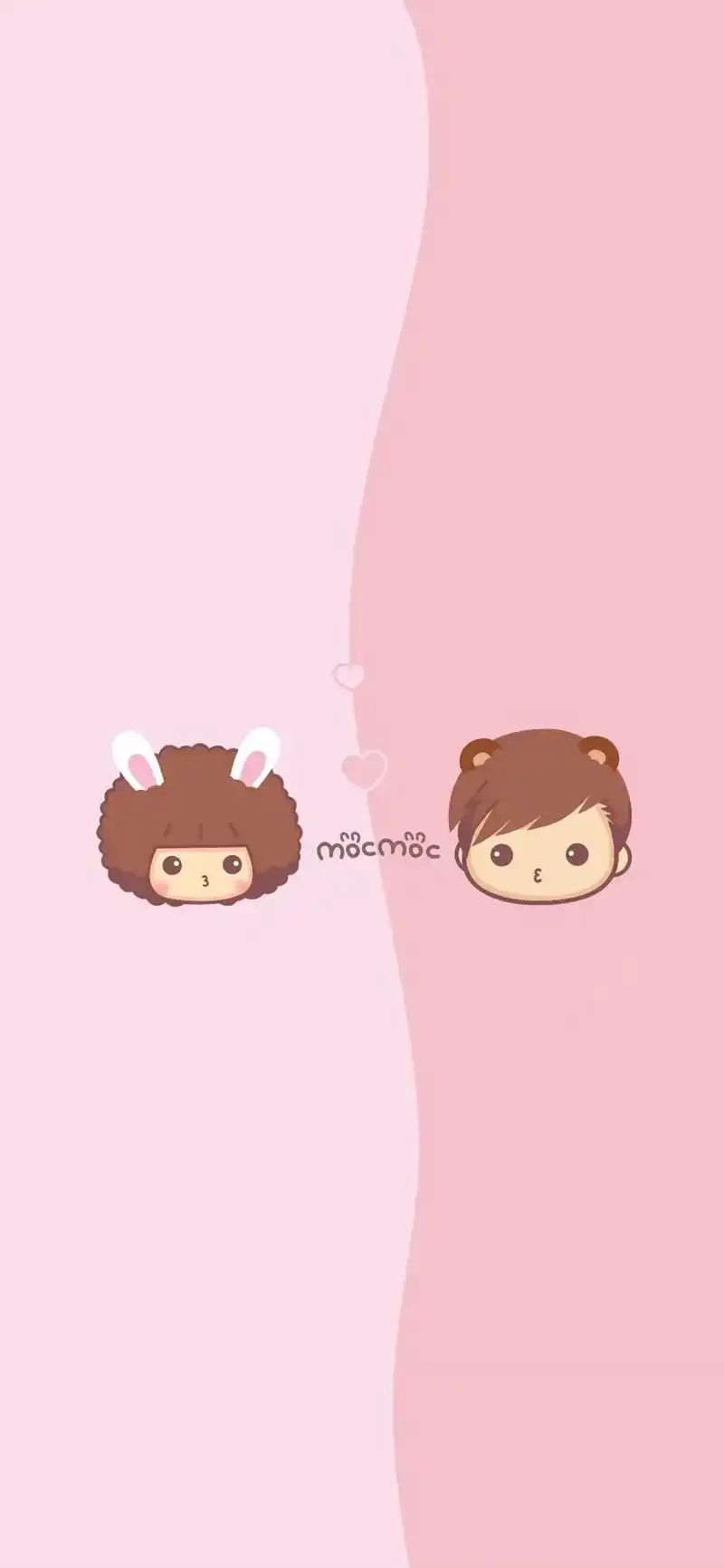 情侣壁纸#情侣聊天背景#送你一张壁纸 #可爱壁纸 #可爱卡 - 兑趑