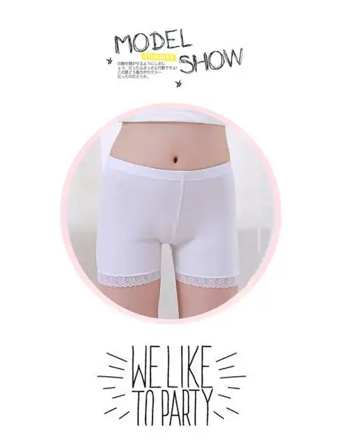 森之鼓新款内裤 发育期少女薄款内裤 舒适防走光纯色安全裤批发