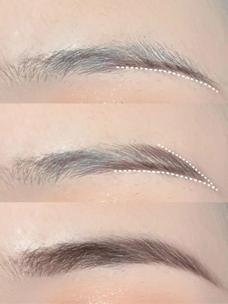 眉毛画得好,男神随便找# #新手画眉# #圆脸适合的眉毛