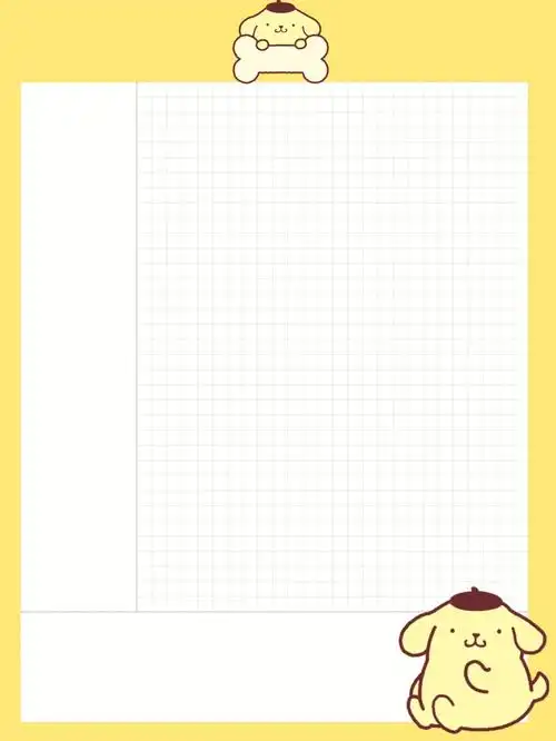 布丁狗goodnotes笔记内页分享78