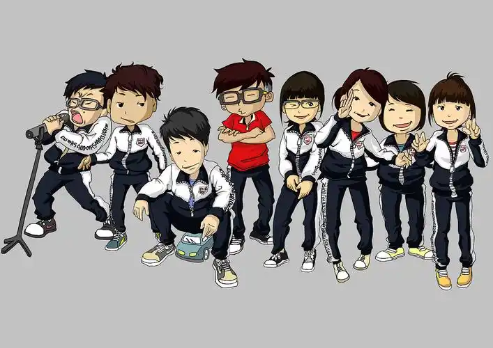 同学录|动漫|创作习作|外星小魰 - 原创作品 - 站酷 (zcool)