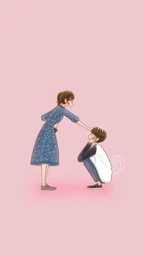 唯美手绘情侣图片,高清图片,手机锁屏桌面-壁纸族