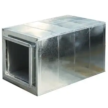 管道消音器风机消声器定做镀锌降噪消音箱新风静压隔音空调排风管道