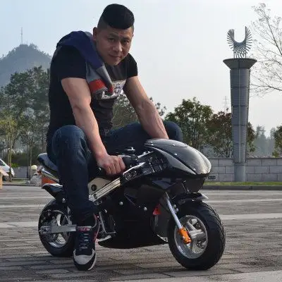 2016新款四冲程迷你小跑车 纯汽油49cc迷你摩托车 跑车小型公路赛