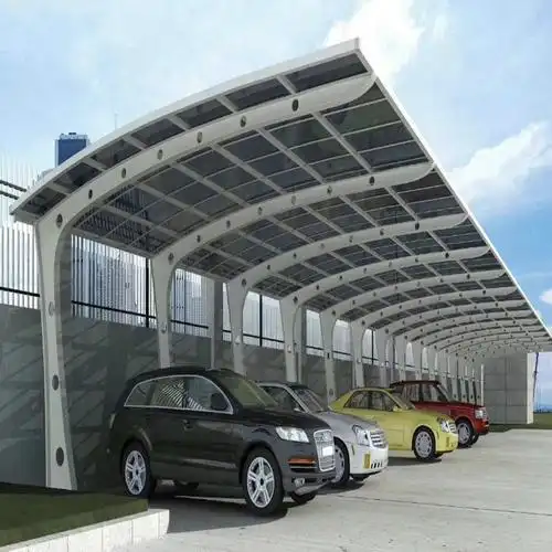 车棚 庭院私家车遮阳棚 景区铝合金汽车棚 商场户外电车挡雨棚