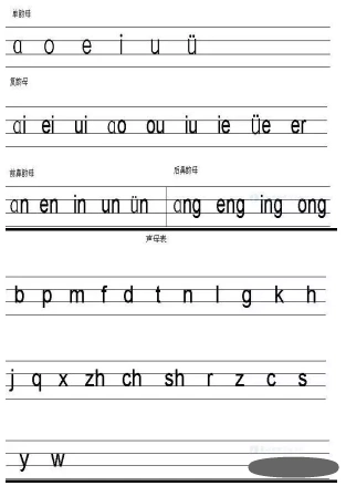 汉语拼音大小写法介绍