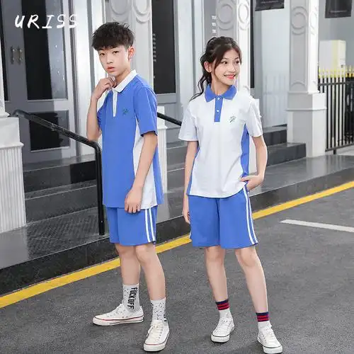 深圳校裤校服中学生高中生夏天夏装初中短裤有绳子夏季裤子布qg 中学