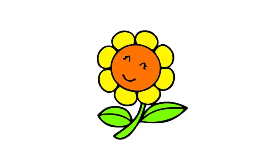 太阳花图片卡通(太阳花图片卡通头像)