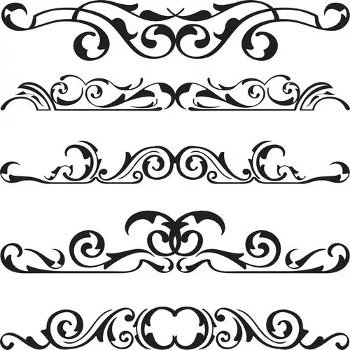 黑白花纹花这,古典花纹,装饰花纹,传统花纹,卷纹花边,花纹边框,花纹