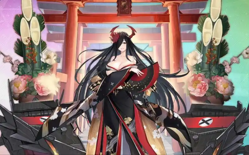 《碧蓝航线》腓特烈大帝满破留念