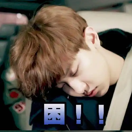 困gifexogif朴灿烈gif睡了gif爱豆gif累gif